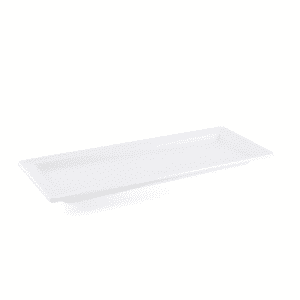 Ivory Porcelain Rect Plate