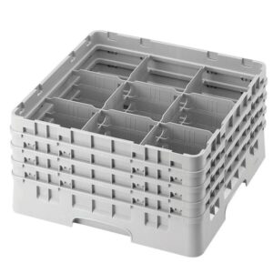 Cambro Customizable 9 Compartment Glass Rack
