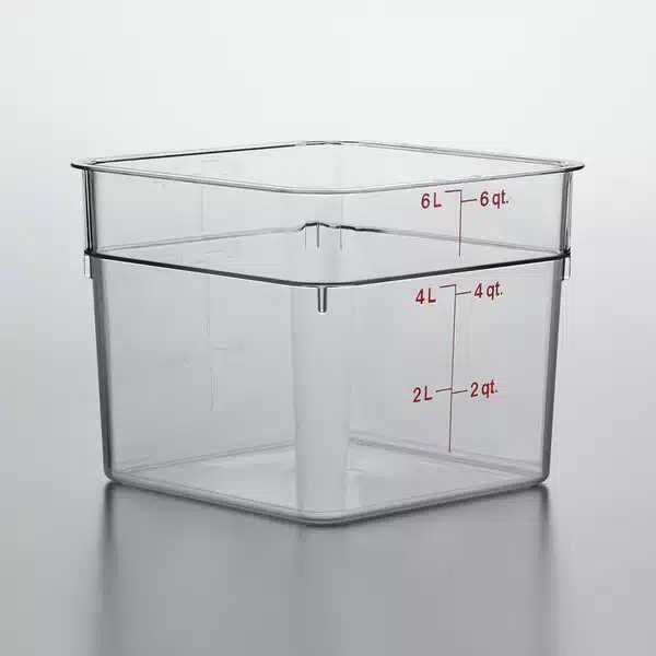 Cambro Square Polycarbonate Food Storage Containers - Image 4