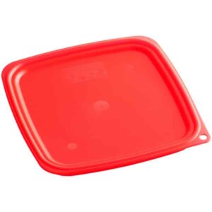 buy Cambro Red Square Polypropylene Food Storage Container Lid