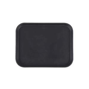 Cambro Camtread Black Square Non-Skid Serving Tray
