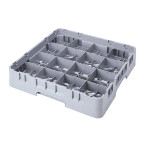 Cambro Customizable 16 Compartment Glass Rack