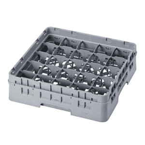 Cambro Customizable 25-Compartment Glass Rack
