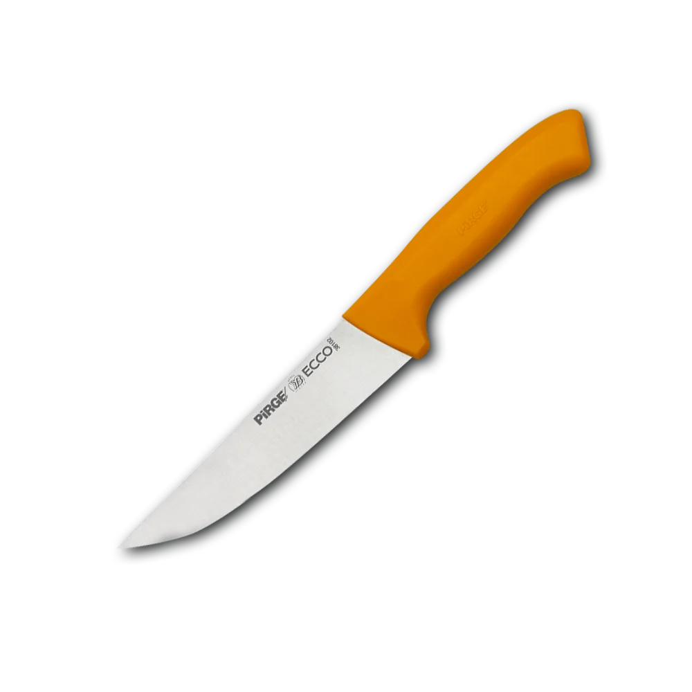 Butcher Knife 16.5 CM Yellow