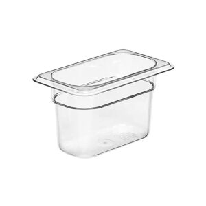 buy Cambro Camwear 1/9 Size Clear Polycarbonate Food Pan