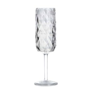 Prisma Champagne Goblet 180ml PC Grey poolside cups