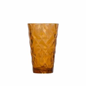 Prisma Tumbler 300ml PC Amber poolside cups