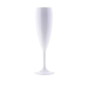 Flut Champagne 180ml PC White poolside cups