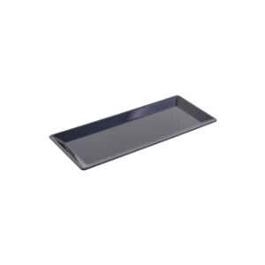 Rectangular Plate 14 x 34cm Black