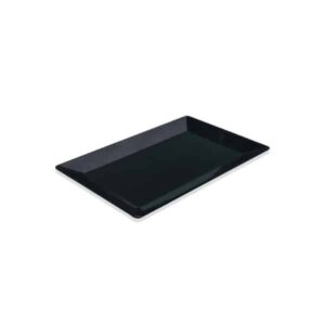 Rectangular Plate 18 x 28cm Black