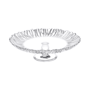 Pasabahce Essential Aurora Footed Server Plate 315mm Clear