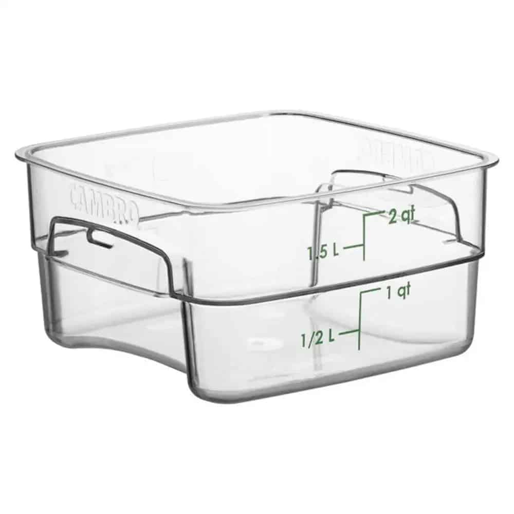 Cambro CamSquares FreshPro Food Storage Containers
