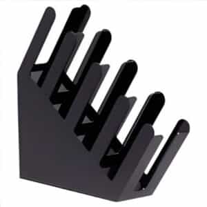 Cup Holder Black Acrylic