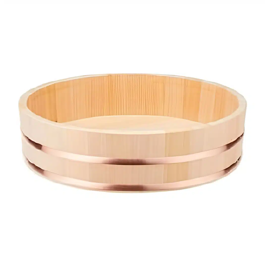 SUSHI RICE TUB 45CM WOODEN