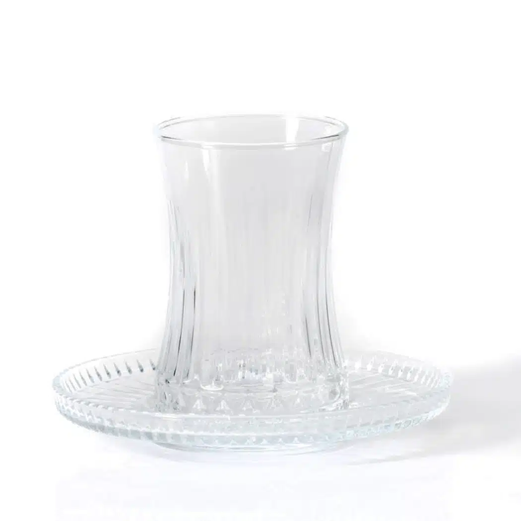 ELYSIA TEA GLASS & SAUCER 170CC