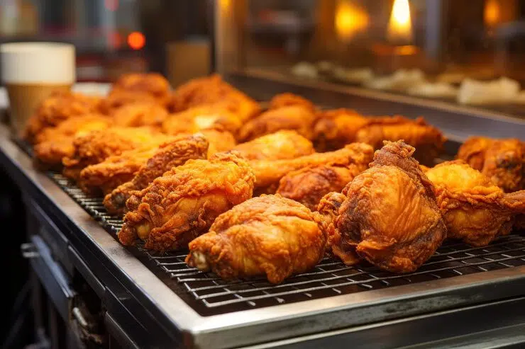 close-up-fried-chicken-being-cooked-with-blurred-background-detailed-view_1295271-234 Professional Fried Chicken Restaurant