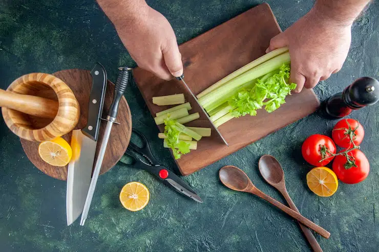 Horeca Hut | Chef Knife vs Santoku Knife: Which Is Best for Cafe Kitchens? Chef Knife vs Santoku Knife