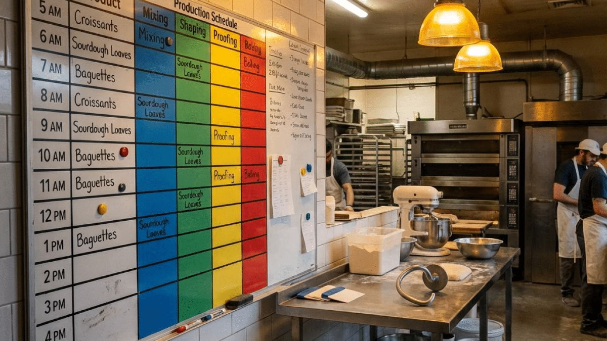 bakery production workflow optimization bakery production workflow optimization