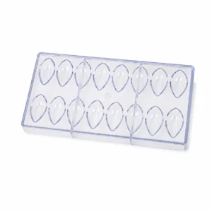CHOCOLATE MOLD , WATER DROP SHAPE , 16 COMPARTMENT