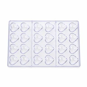 CHOCOLATE MOLD – MINI HEART 21 CAVITY