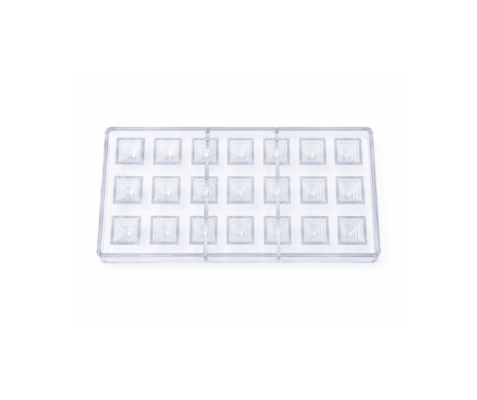 CHOCOLATE MOLD – MINI PYRAMID 21 CAVITY