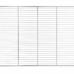 GRID 2/1 SIZE, STAINLESS STEEL 304