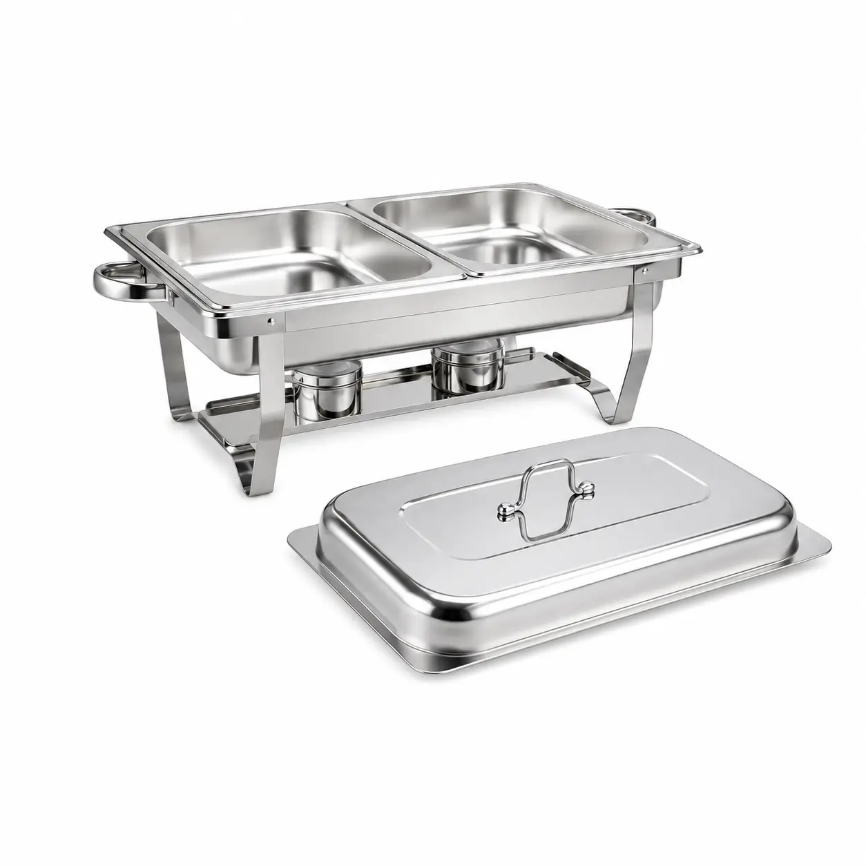 OBLONG ROLL CHAFING DISH 9 LITRE STANDARD