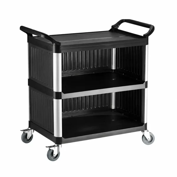 SVEA 3-TIER SERVICE TROLLEY – BLACK