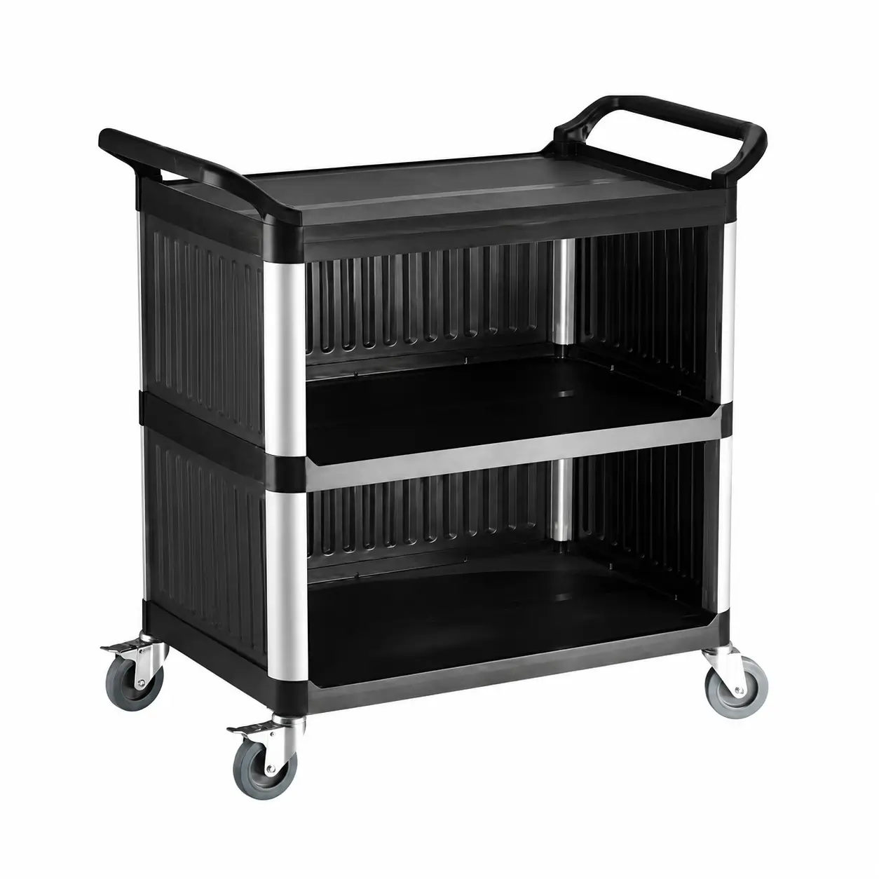 SVEA 3-TIER SERVICE TROLLEY – BLACK
