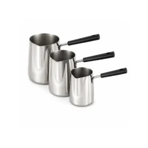 TURKISH COFFEE POT 3 PERSON 1000ML, STAINLESS STEEL INDUCTION FRIENDLY